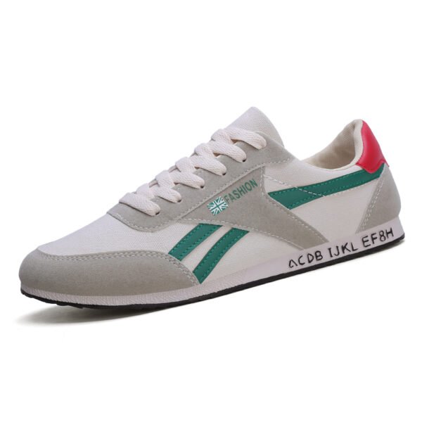 Best Suede Canvas Sneakers Men Rubber Cortez Falt Walking Shoes-k21