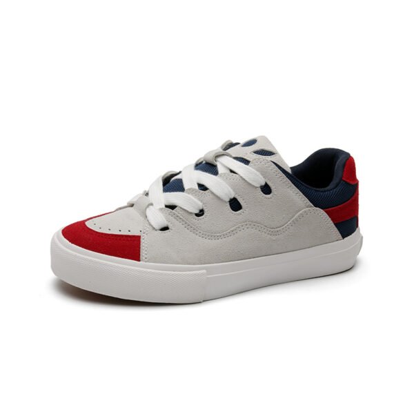 Skateboarding Shoes Lace Up Skateboarding Shoes Low Top Sneakers-vt109
