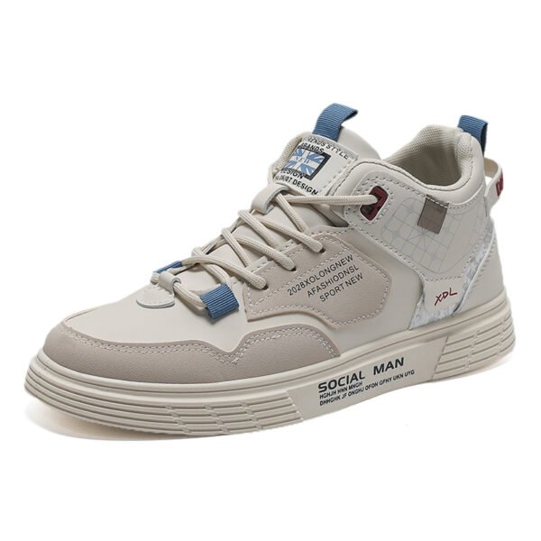 High-top casual slip-on sneakers-dc6006